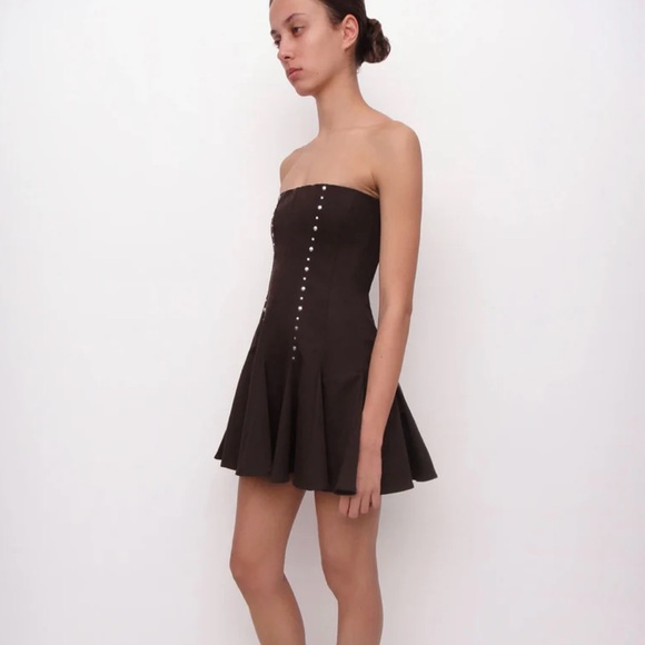 Brown gimaguas dress - Picture 6 of 6